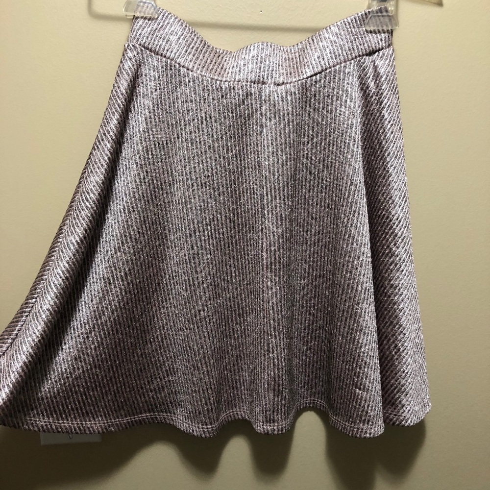Rose gold skirt